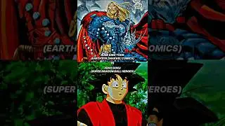 Rune King Thor (Marvel Comics) Vs. Xeno Goku (SDBH) | Battle | #marvel #sdbh #vsshorts