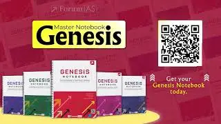 No More Stress of Note Making | Notes Made Easy With Genesis Notebook By ForumIAS
