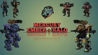 WAR ROBOTS - MERCURY EMBER + HALO | LAST STAND LV3 + BUFF 5% DAMEGE #warrobotsvietnam + #part1