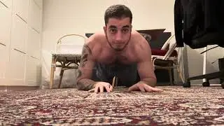 Beginner Chest, Tricept and Shoulder workout (read description) 100 Days of Discipline Day 56!