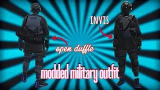 how to make this blue military outfit in gta online