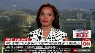 Laura Coates CNN Legal Analyst: On Flynn's Legal Exposure Under the Logan Act