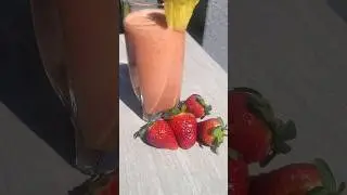 Fruit Smoothie #veganfoodie #vegan #plantbased #foodie #smoothie #coconutwater #vegansmoothie