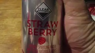 Clear American Strawberry Sparkling Water