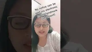 No notice by whatsap or email#bnss #shortvideo #41anotice #crpc #landmarkjudgement #annulled #shorts
