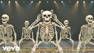 WiggleToons - The Skeleton Dance (Official Music Video)