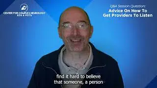 Advice on How to get Providers to Listen by Dr. David Saperstein