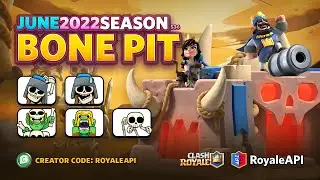 💀 Bone Pit 🍖 June Season Clash Royale Sneak Peek (Season 36, 2022)