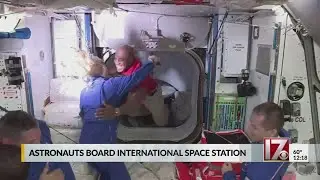 More astronauts board the International Space Station