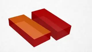 3° section pavé droit parallèle à une face