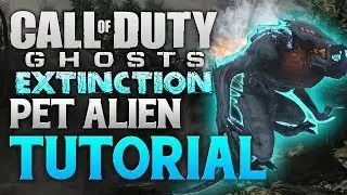 Call of Duty Ghosts Extinction: Get a Pet Alien or a HYPNO KNIFE - Loactions Tutorial / Guide