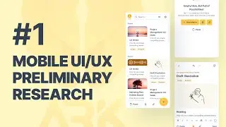 Mobile UI/UX Design from Scratch | Memo app - #1 Preliminary Research