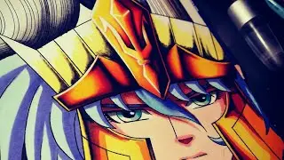 Drawing Zeus, Hades & Poseidon - #SaintSeiya