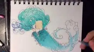 Copic Markers Speed Draw- Jackie Frost