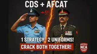 🔥 Crack AFCAT & CDS Together  | 1 Strategy for 2 Defence Exams  | UPSC | New Careers Academy 💯