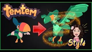 Tuto Temtem: Evolution de Tuwai en Tuvine ( Type Cristal )