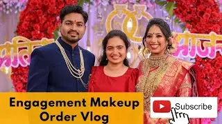 Engagement Makeup Order Vlog | Amruta Homkar | &lrm;@AmrutaHomkar #amrutahomkar