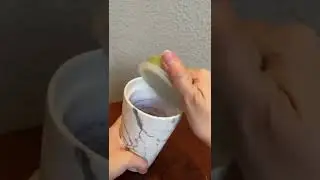 355m/12oz Marbled Double-Layer Ceramic Cup