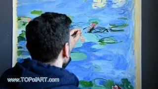 Water Lilies - Monet | Art Reproduction Oil Painting