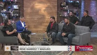 Rene Ramirez y Maduro talks new album 'En la Parranda' on Domingo Live