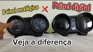 Painel digital Titan/Fan 150, veja a diferença por fora e também por dentro.