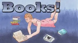 Sci-Fi Themed Book Illustration & Chatting About My Favourite Authors