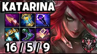 Katarina MID vs Sylas [ Pentakill ] Lol Korea Grandmaster Patch 11.11 ✅