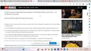 Sony Data Breach (Class Project)