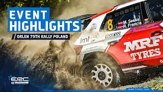 Event Highlights I ERC ORLEN 79th Rally Poland 2023