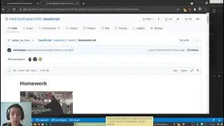 Homework submission via Pull Requests