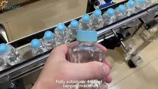 Choosing the right capping equipment is very important! Demonstration of 4-wheel capping machine