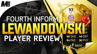 FIFA 16 FIF LEWANDOWSKI REVIEW (93) FIFA 16 Ultimate Team Player Review + In Game Stats