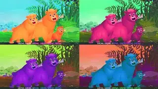 &ldquo;Growl, Growl! The Colorful Bear Family&rdquo; Chucchutv W/ Effects Sponsored By Gamavision Csupo Effects 
