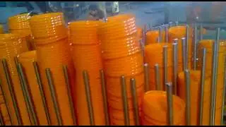 cup lid stacker machine save labor