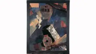 Kurt Schwitters - Dislocated Forces (Merz picture), 1920