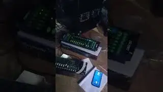 JIA sharpy light setting dmx 512 test