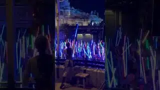 Lightsaber meet up during Star Wars Nite, a Disneyland After Dark event