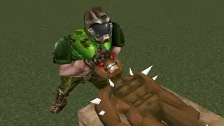 if Doomguy was a chiropractor