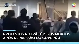 Ano Novo no Ir&atilde; tem protestos e repress&atilde;o violenta; seis pessoas morreram | #SBTBrasil