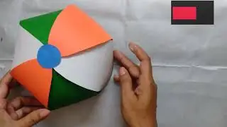 Independence Day Craft | Paper Craft | Tricolour Cap | Step by step | Easy tricolour paper Craft