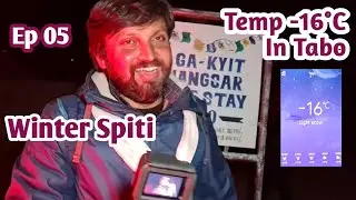How they survive in minus temprature in tabo : Ep 05 Winter Spiti 2022 with @NeerajMusafir