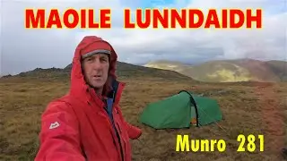 Maoile Lunndaidh  / Munro 281 / Hillwalking / Wild camping
