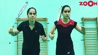 Shraddha Kapoor with crew for Saina Nehwal biopic | UNCUT