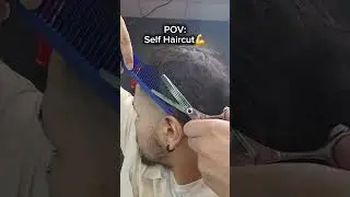Power of a self cut!! #auroraco #barber #barbershop #fade #viralvideo #explore#barberlife