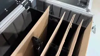 RCF HDL 6-A Flybar road case.