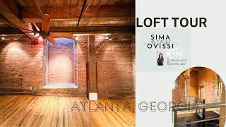 Touring Dream Industrial Loft in Atlanta, Georgia with Expose Steel and Wood Beams