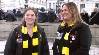 Lexie steals the show with her amazing BBC Remembrance Day interview.