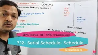 7.12- What Are Schedules in DBMS | Serial Schedule in DBMS | DBMS Complete Syllabus