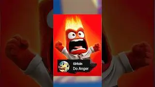 Anger Cosplay Challenge #insideout2 #shortsfriends