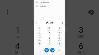 Как удалить личный номер на телефоне Android #deactivateprivatenumber #youtubeshort